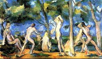 Paul Cezanne : Bathers II